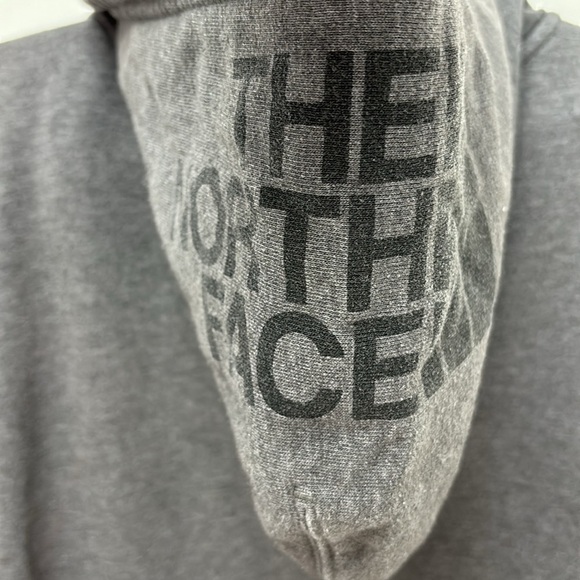 THE NORTH FACE men's sweatshirt grey size M zip up - Picture 6 of 10